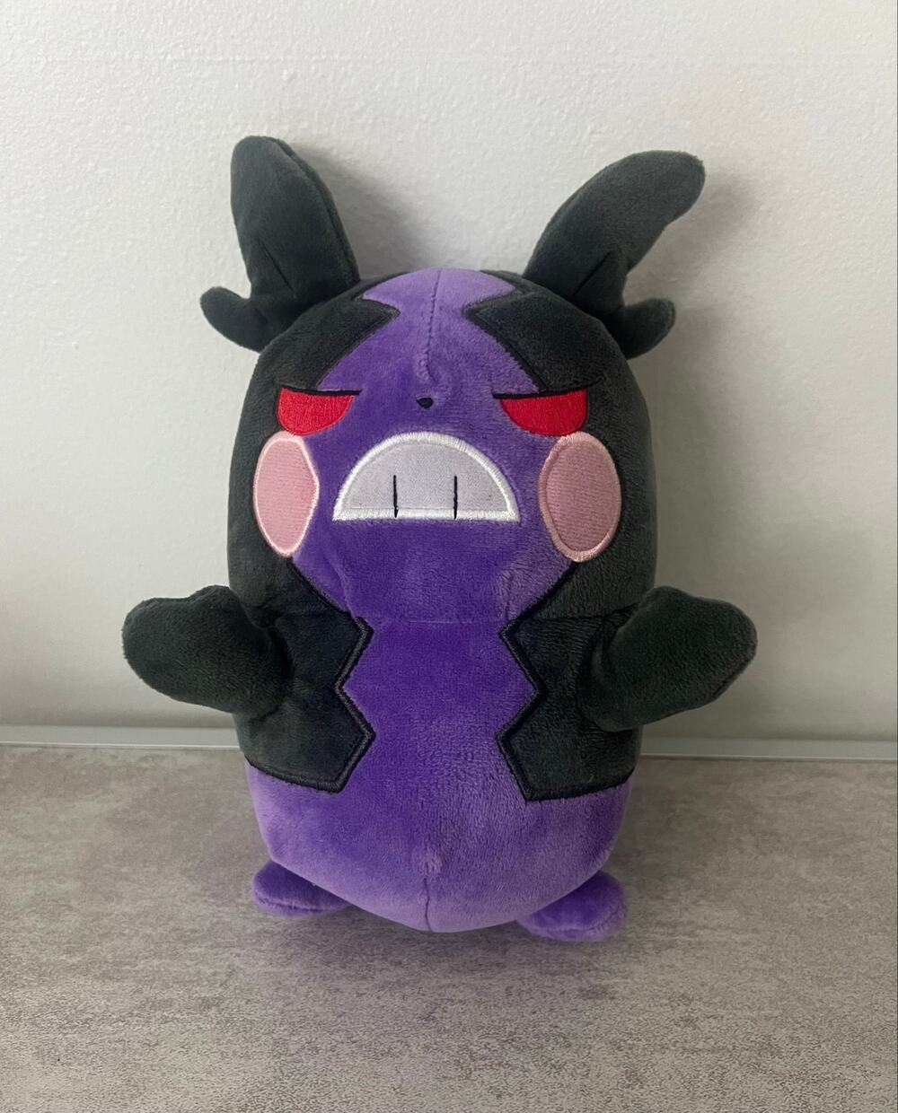 Pokemon Morpeko Plush Purple Hangry Mode Stuffed Animal Jazwares 9” 2021